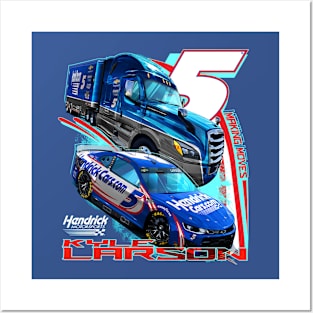 Kyle Larson Making Moves Posters and Art